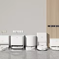 Smart Household Appliances With Modern Design For Efficient Home Cleaning