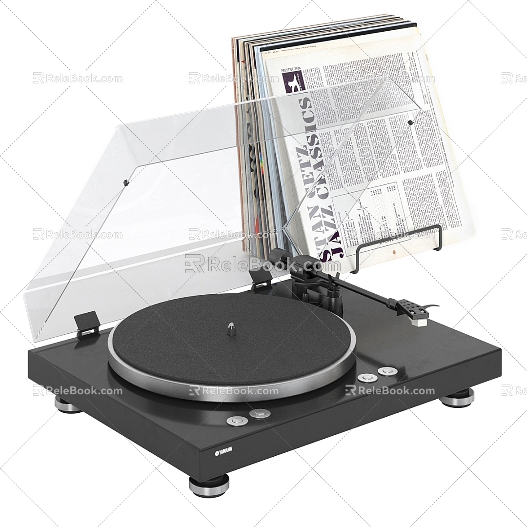 record player 3d model