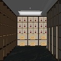 Modern Wine Rack Wine Cellar Tobacco Hotel Moutai Wine Cabinet Moutai Wine Display Cabinet Liquor Moutai 3d model