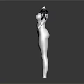 Leather And Metal Shoulder Armor With Arm Guards On Mannequin