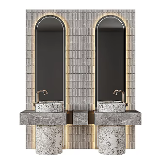 Bathroom mirror 3d model