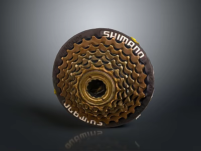 Gear Bicycle Variable Speed Gear Large Gear Pinion Cast Iron Gear Internal Gear External Gear 3d model