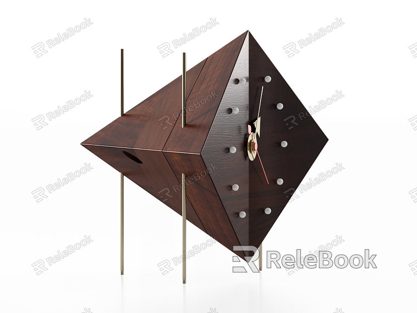 Modern clock decoration clock model