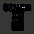 Minolta X700 Vintage Electronic Camera With Large Lens And Black Classic Body