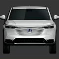 White Modern SUV with Sleek Exterior Design and Black Alloy Wheels