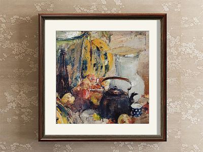 European oil painting brown study historical painting life still life decorative painting model