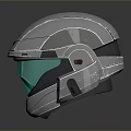 Sci-Fi Helmet Alien Helmet High Tech Helmet Game Helmet 3d model