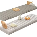 Cozy Plush Padded Mats With Rabbit Toy Cloud Pillow And Flower Ornament