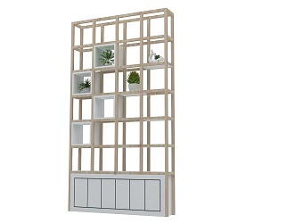 Support showcase shelf product display 3d model