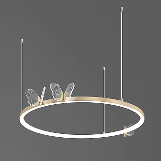 Modern Chandelier 3d model