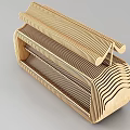 Modern Shelf Modern Shelf Supermarket Shelf Display Rack Storage Rack Shopping Mall Shelf 3d model