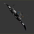 Modern Fighter Next Generation Aircraft 3d model