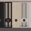 CCD hotel screen partition combination 3d model
