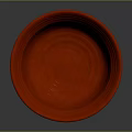 Red Decorative Household Bowl With Intricate Carved Patterns For Daily Use