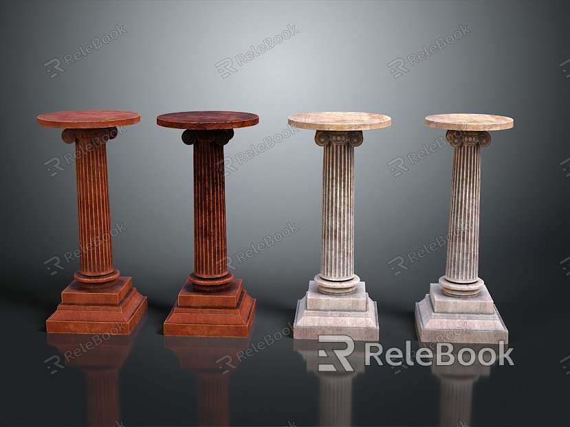 Columns Stone Columns Stone Columns Old Columns Roman Columns Roman Columns Classical Columns Greek Columns model