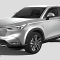 Silver Modern SUV With Sleek Exterior Stylish Front Grille And Alloy Wheels