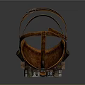 Steampunk Goggles With Leather Straps Metal Gears And Vintage Lenses Design