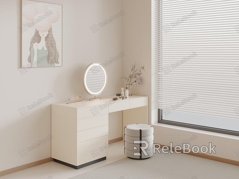 cream wind dresser model