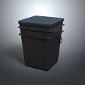 Modern trash can outdoor trash can public trash can sorting trash can 3d model