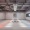 Modern Fitness Gymnasium With Spacious Training Area And Workout Equipment