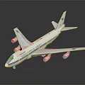 NASA White Livery Transport Aircraft With Aerodynamic Design And Distinctive Logo