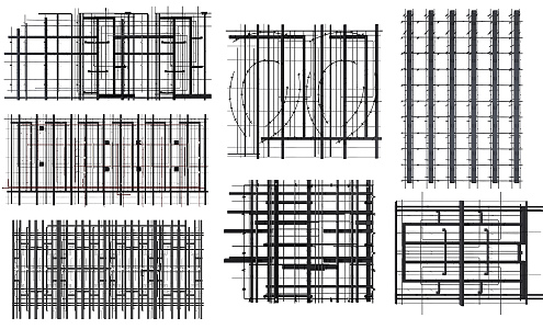 Industrial LOFT pipe ceiling combination 3d model