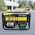 Industrial Gasoline Generator TNG7000E Yellow Black Design With Power Output For Industrial Use