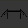 Car Black Metal Roof Rack With Durable Design For Cargo Storage