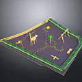 Game Environment Game Scene Fairy Tale Scene Fairy Tale Magic Scene Magic Item Fantasy Scene 3d model