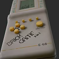 Modern game console handheld game console 3d model