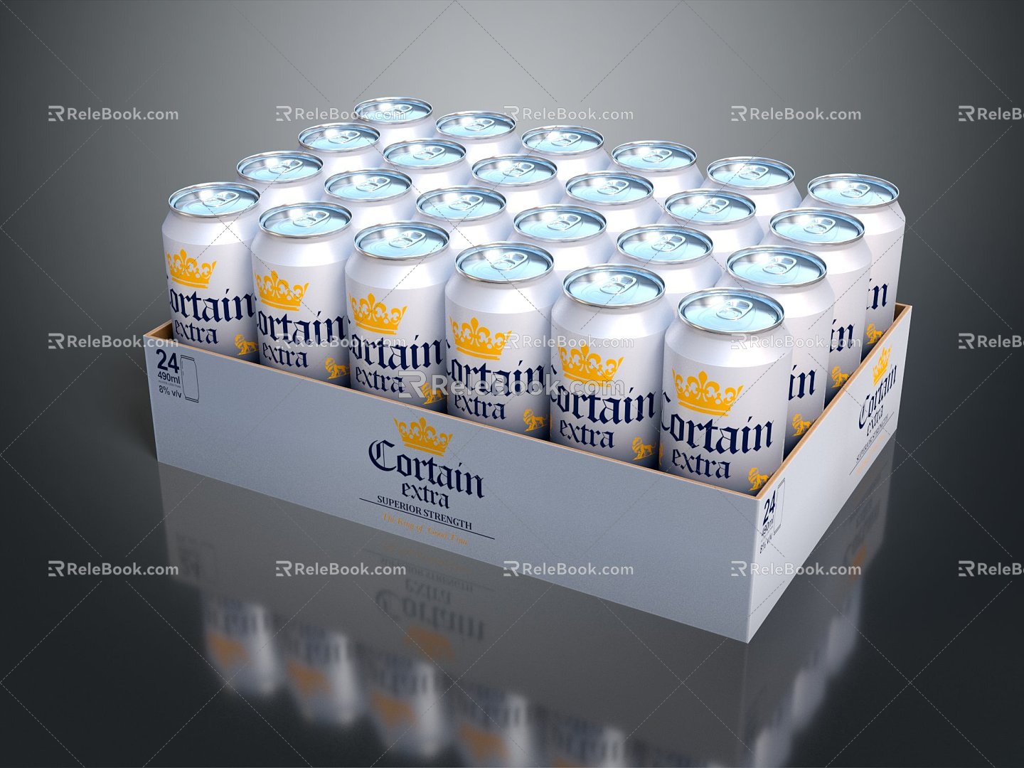 Modern Beverage Carbonated Beverage Aluminum Products Energy Drink model