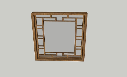 doors and windows window grilles 3d model