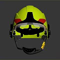 High Quality Yellow Weapon With Red Black Accents And Adjustable Straps Design