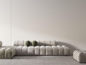 Modern Combination Sofa 3d model