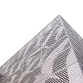 Perforated Metal Decorative Panel With Intricate Leaf Patterns And Modern Design 3d model