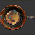 Colorful Decorative Pitcher With Floral Patterns And Vibrant Intricate Design For Home Living Accessories