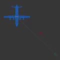 Military Transport Aircraft With Four Propeller Engines Gray Body Long Wings And Serial Number 044130