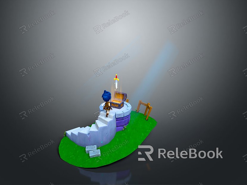 Game Environment Game Scene Fairy Tale Scene Fairy Tale Magic Scene Magic Item Fantasy Scene model