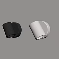 Modern Black and White Wall Lamps with Sleek Design for Home Interior Lighting