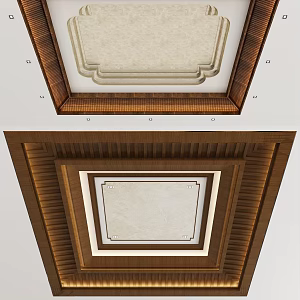 New Chinese Ceiling 3d model