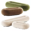 Modern Sofa Bench Soft Bench 3d model