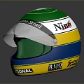 Green White Yellow Blue Weapon Featuring Nino Morgans RATO Logos And Sleek Design