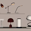 Modern table lamp 3d model