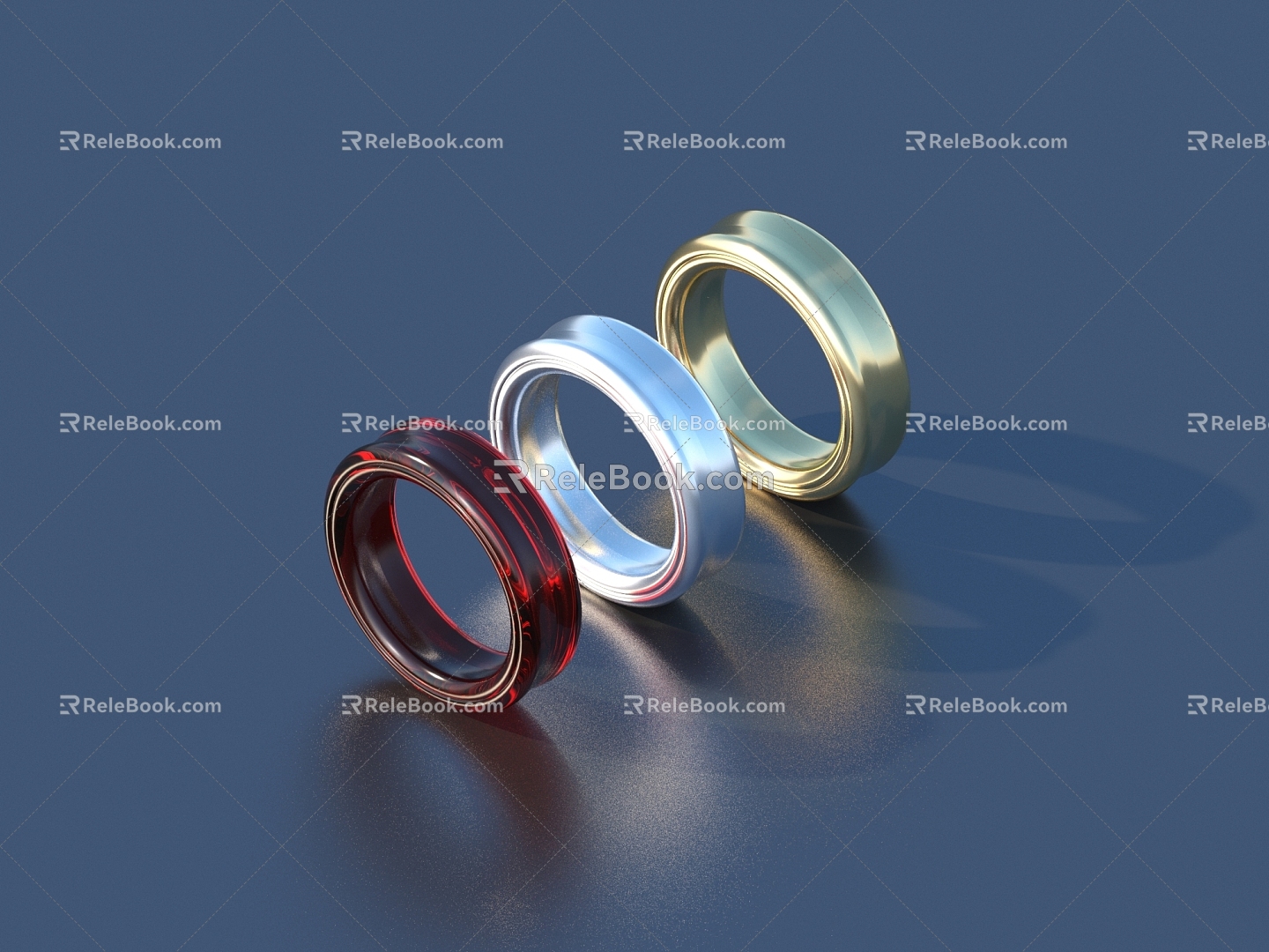 Ring Diamond Ring Gem Ring 3d model