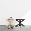 Stool Entrance Stool Shoe Changing Stool Square Stool Square Stool 3d model