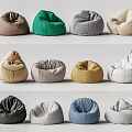 Colorful Bean Bag Chairs With Various Styles For Home Living Room Decor