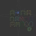 2025 year of the snake couplet 3d model