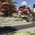 New Chinese residential landscape 3d model