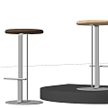 Bar stool 3d model