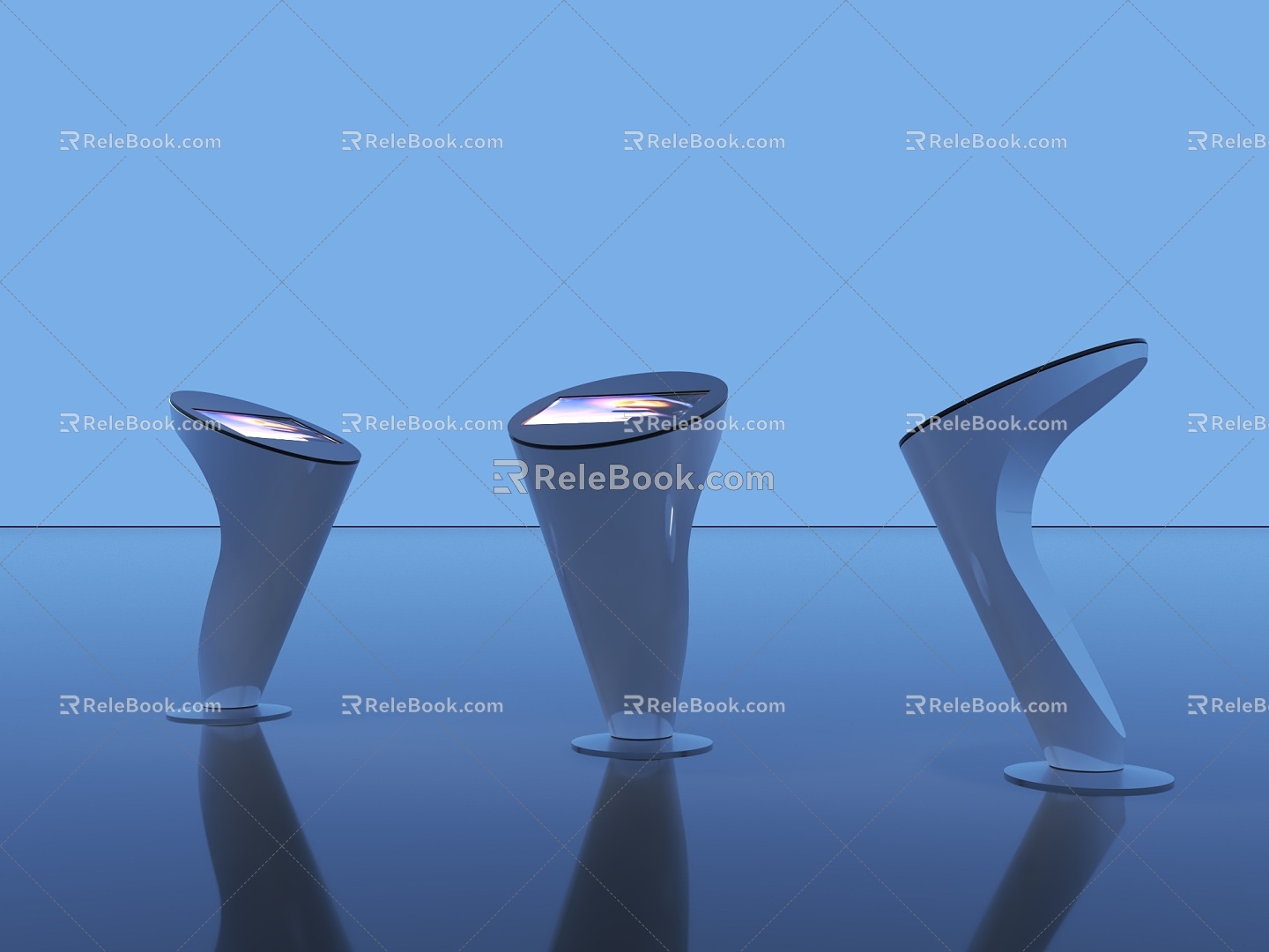 Cyber Touch Table 3d model